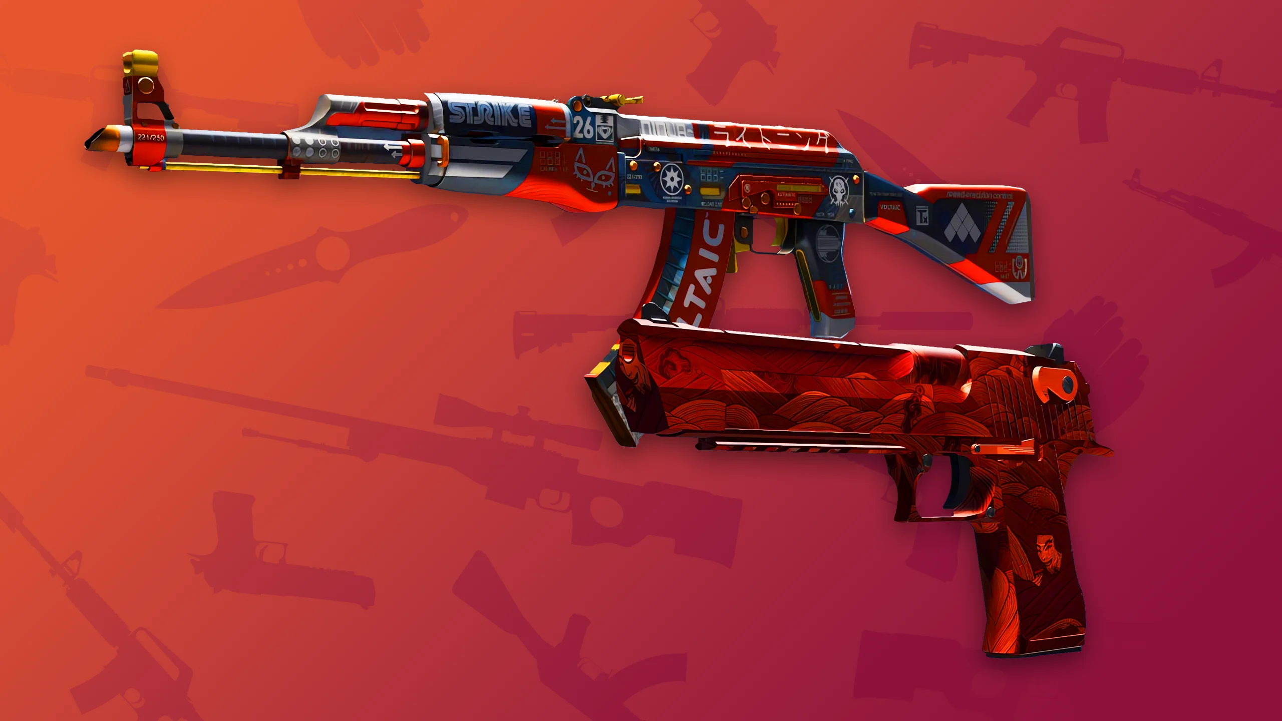 Best Red CS2 Loadout 2024