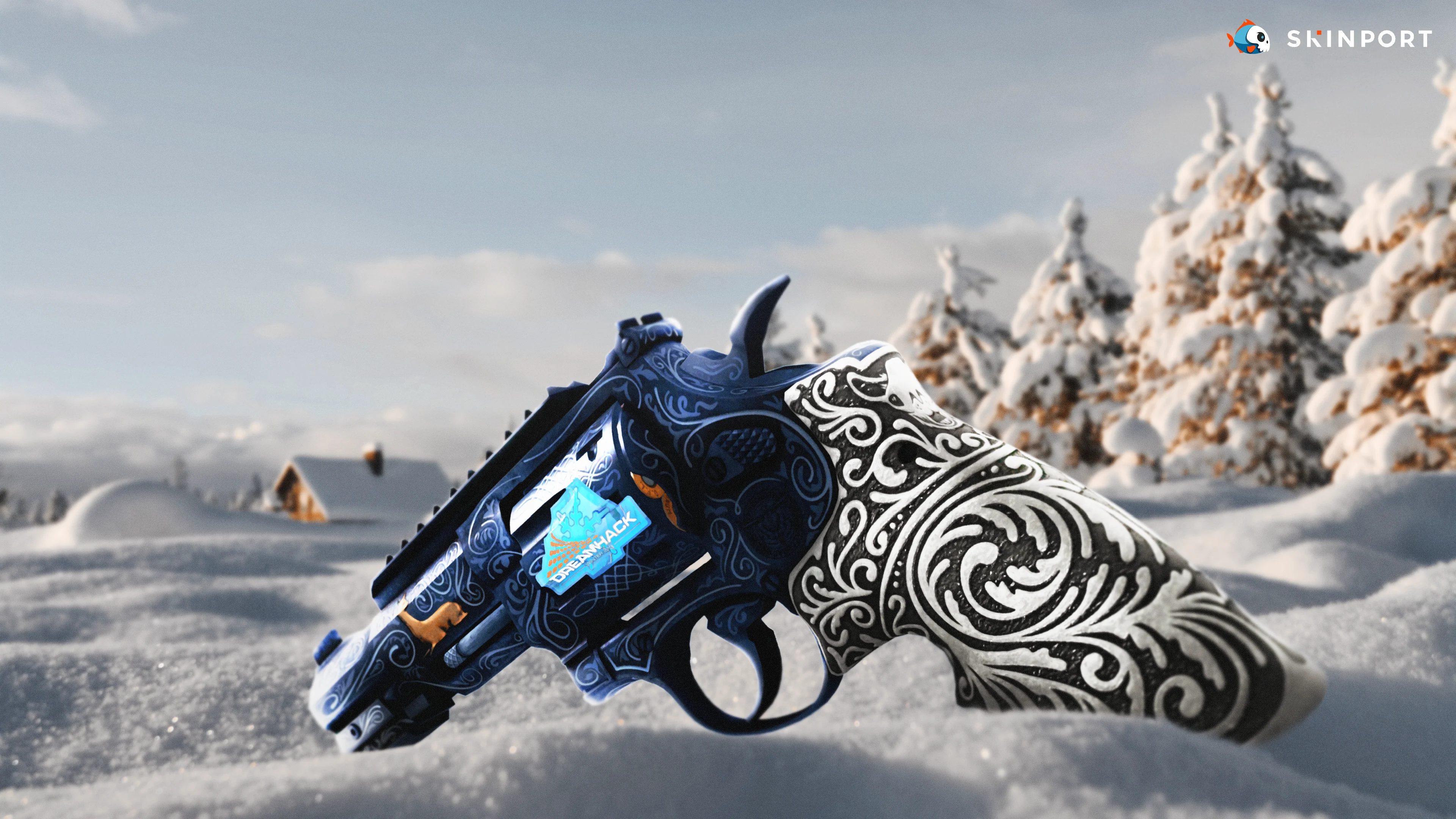 CS:GO Wallpaper - R8 Revolver | Llama Cannon