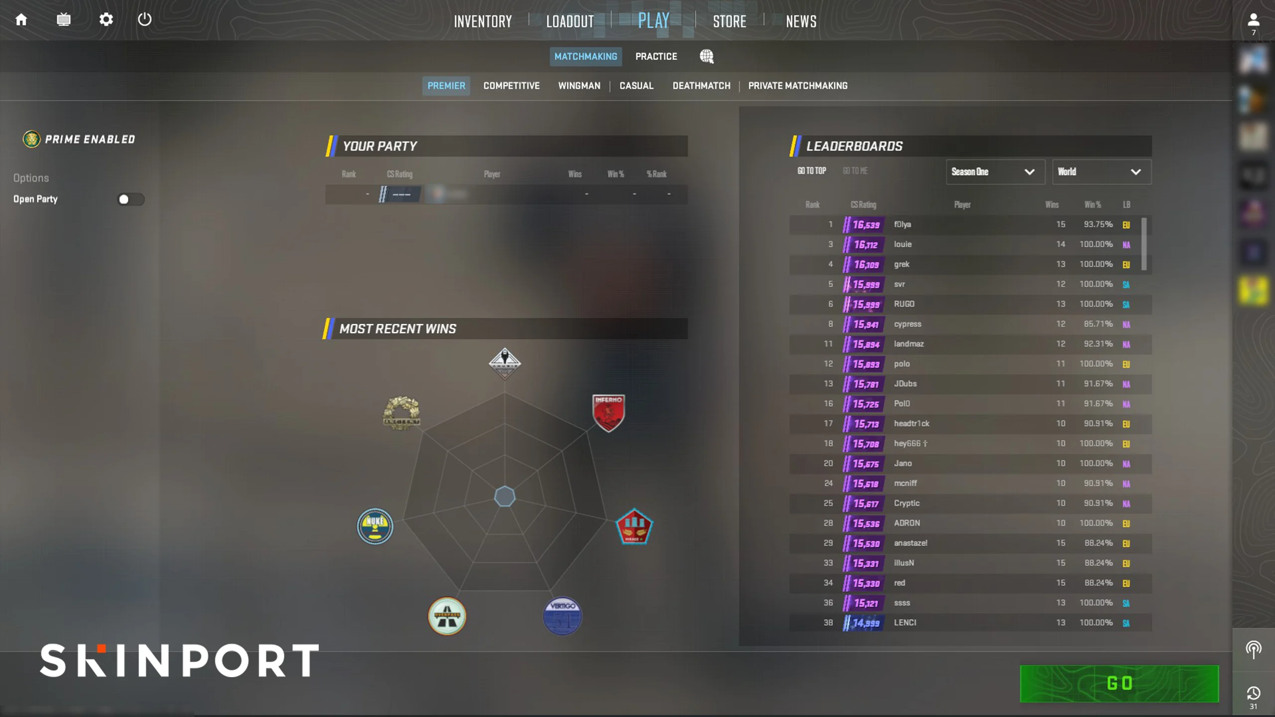 CS2 UI