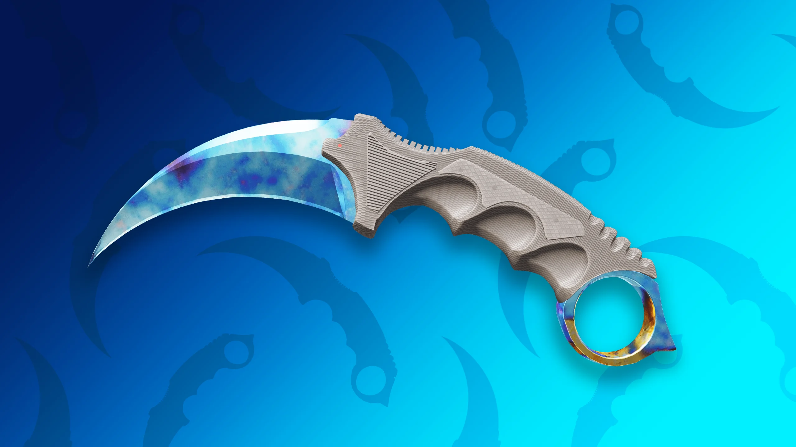 Karambit Case Hardened - Blue Gem Patterns Guide