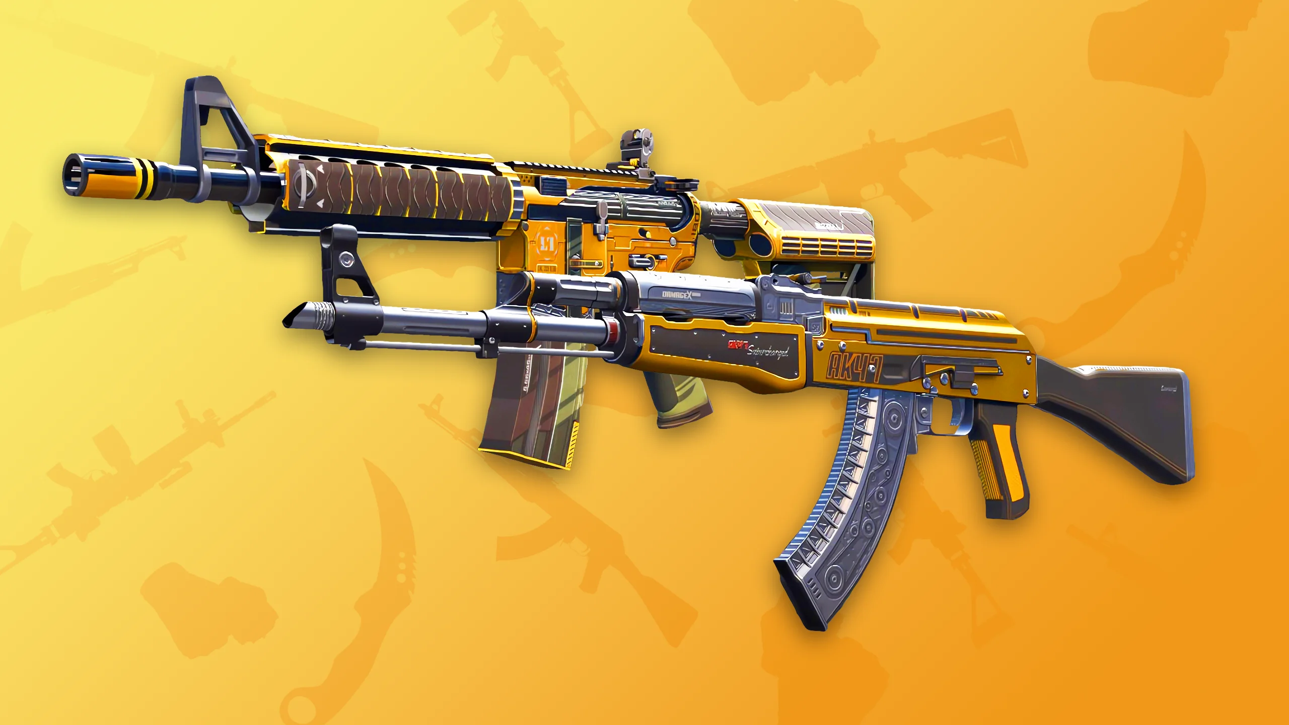 Best Yellow CS2 Skins 2024