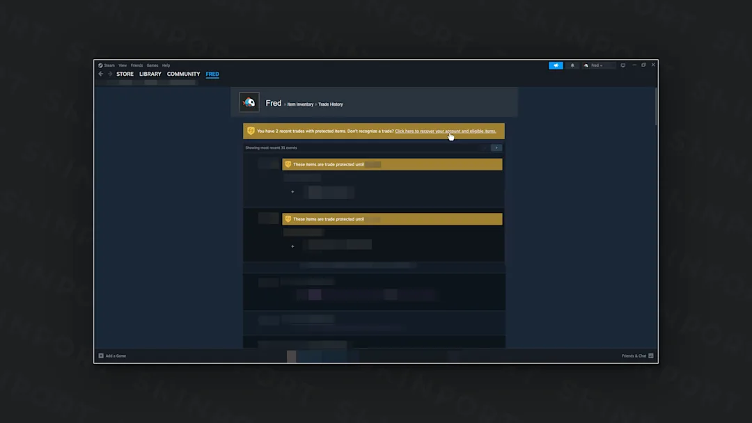 How to reverse CS2 trades? Skinport Blog