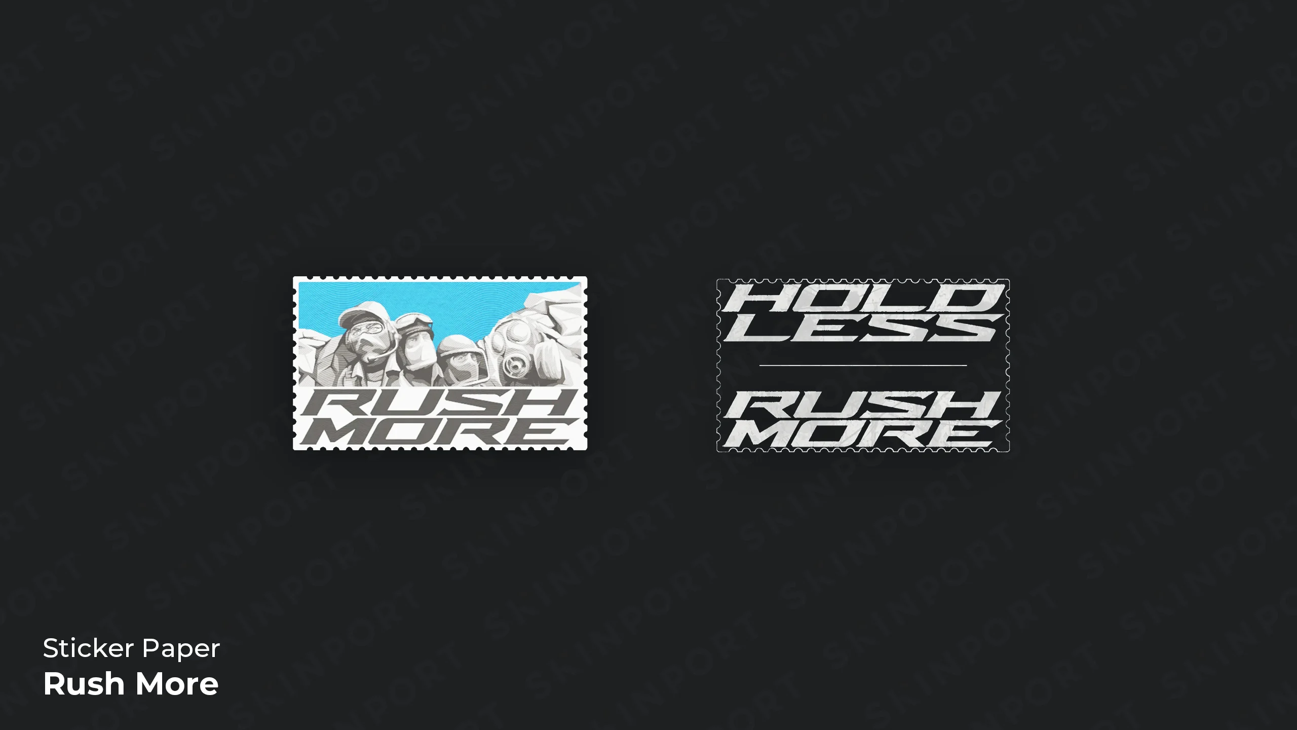 Sticker Rush More