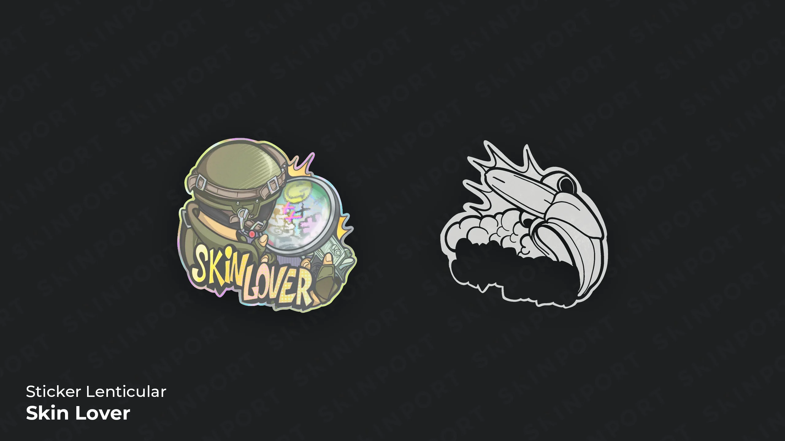 Sticker Skin Lover